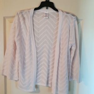 White cardigan, never worn
